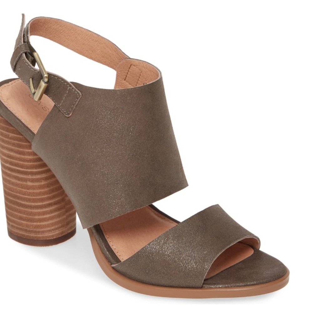 Caslon Miriam Sandal Earth Metallic Leather